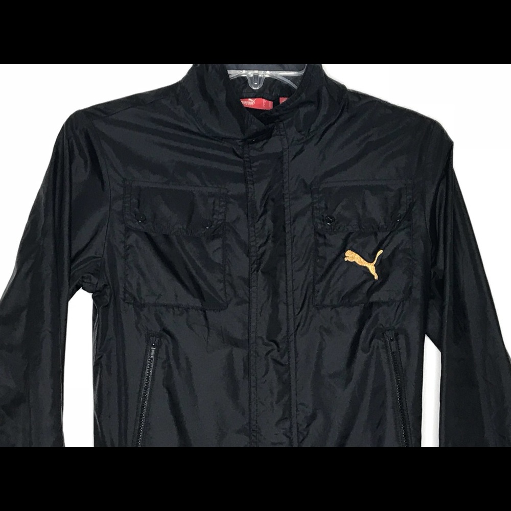 Puma Nylon Moto Nylon Athletic Jacket Size XS